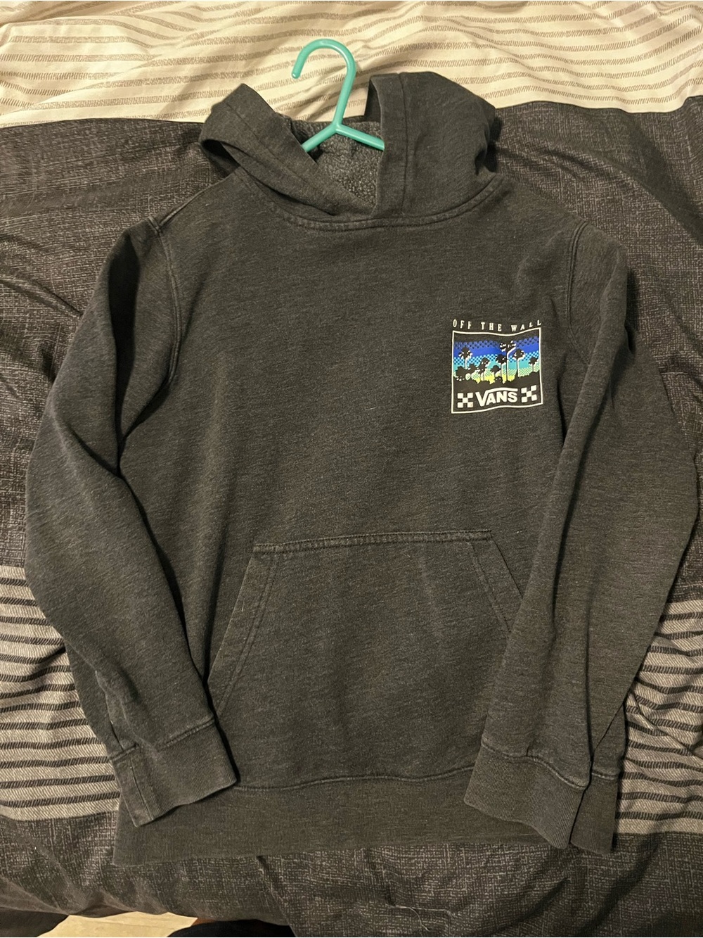 boys vans hoodie sz small